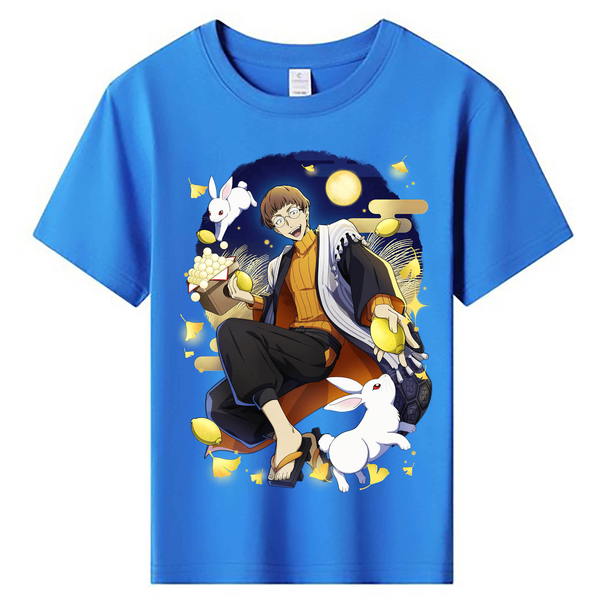 （画像用） 文豪ストレイドッグス Bungo Stray Dogs 綿100％キッズTシャツ（フロントプリント）
